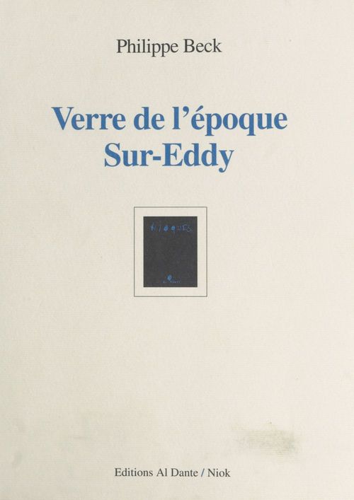 Couverture ebook de Verre de l'époque sur Eddy, de Philippe Beck