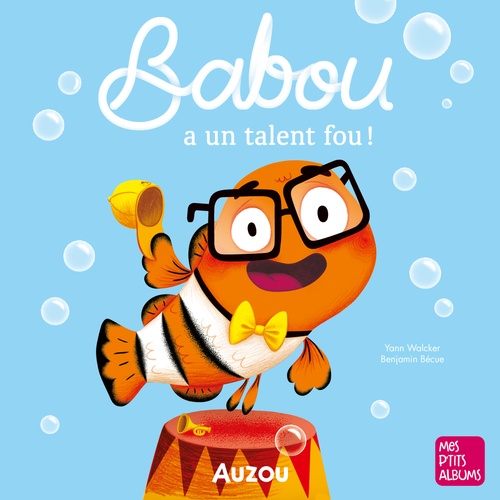 audiobook cover of Babou a un talent fou, by Yann Walcker