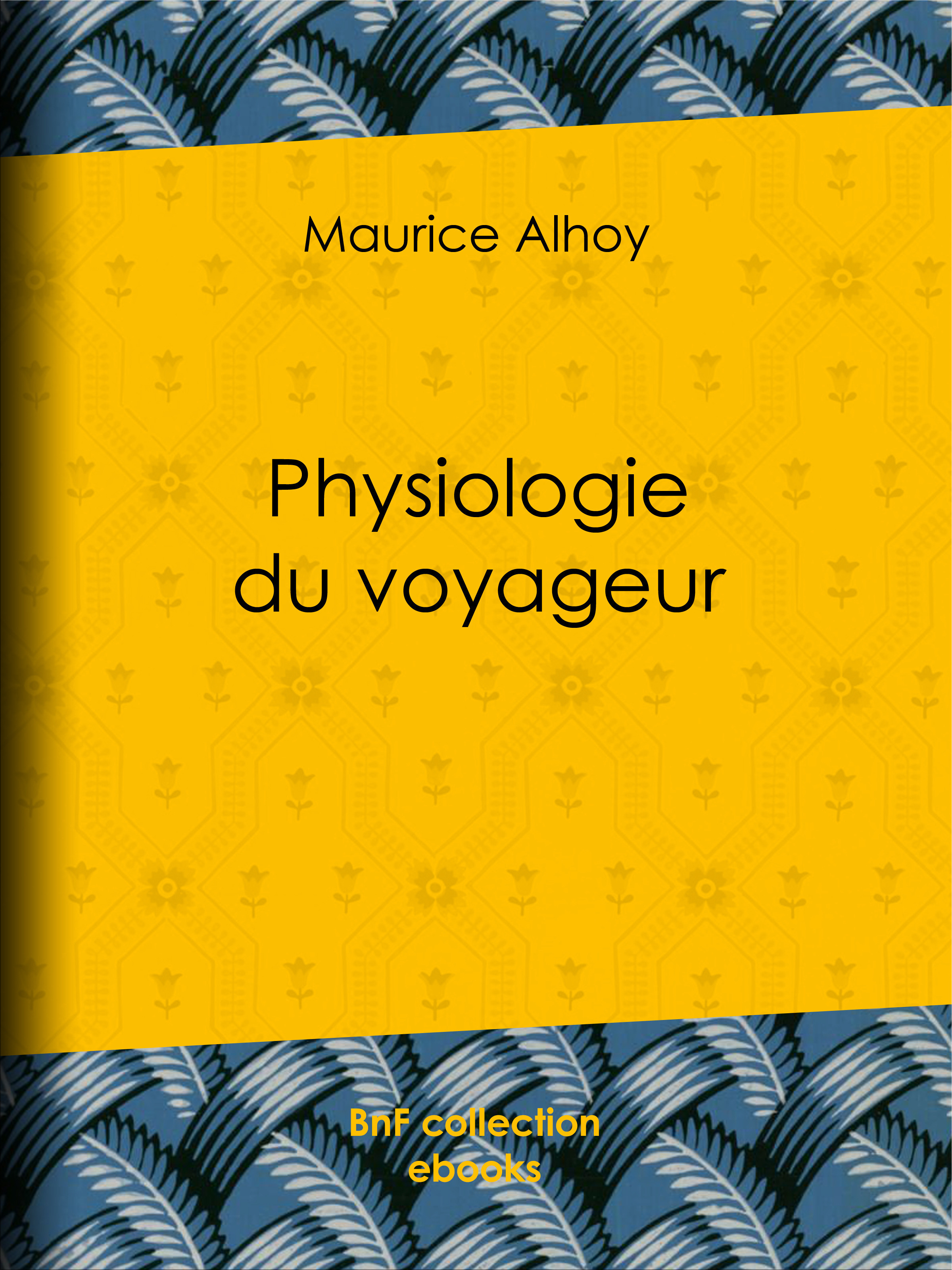 ebook cover of Physiologie du voyageur, by Maurice Alhoy