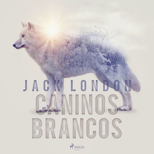 Couverture audiobook de Caninos Brancos, de Jack London