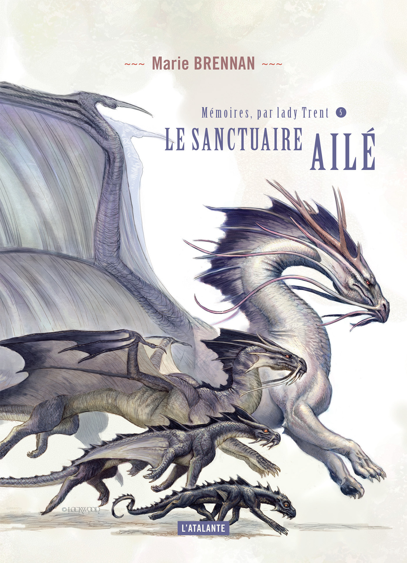 ebook cover of Le Sanctuaire ailé, by Marie Brennan
