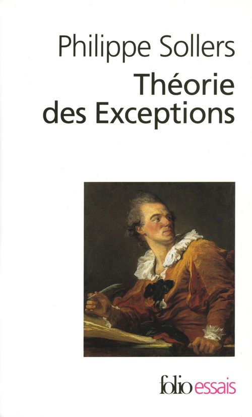Couverture ebook de Théorie des Exceptions, de Philippe Sollers