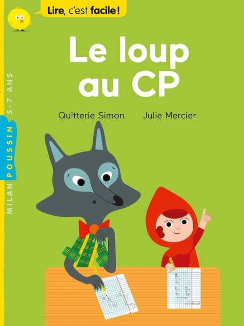 Couverture ebook de Le loup au CP, de Quitterie Simon