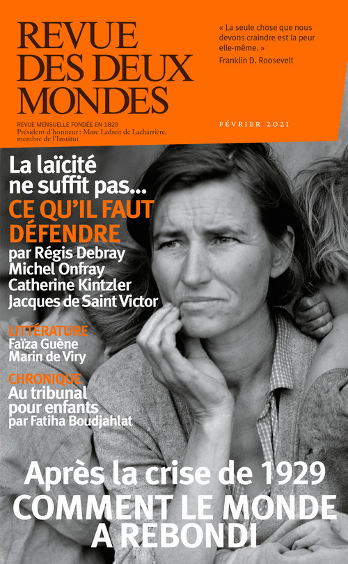 Couverture ebook de Revue des Deux Mondes février 2021, de Collectif