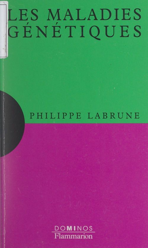 Couverture ebook de Les maladies génétiques, de Philippe Labrune
