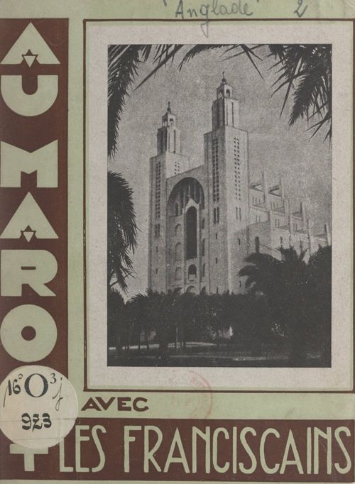 Couverture ebook de Au Maroc avec les Franciscains, de Marie-Pascal Anglade