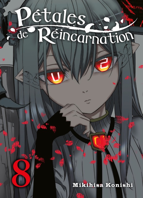 Couverture ebook de Pétales de réincarnation T08, de Mikihisa Konishi