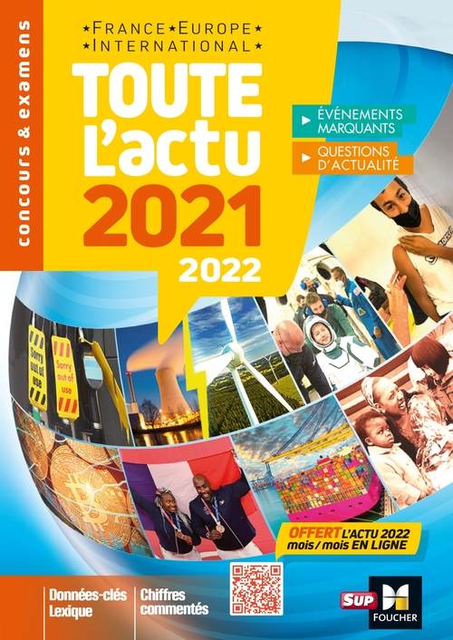 ebook cover of Toute l'actu 2021, by Olivia Chevalier, Pierre Savary, Adrien Tallent