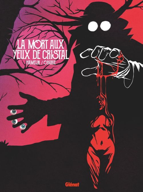 ebook cover of La Mort aux yeux de cristal, by Étienne Oburie