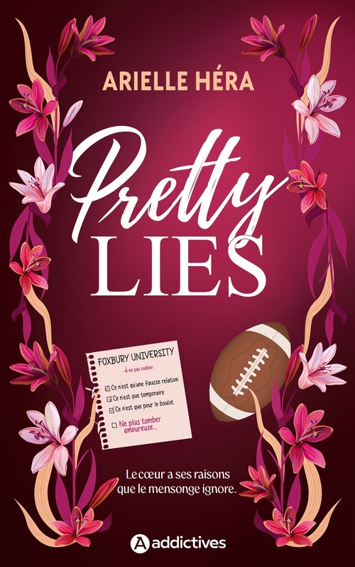 ebook cover of Pretty Lies, by Arielle Héra