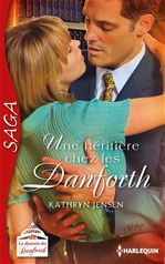ebook cover of Une héritière chez les Danforth, by Kathryn Jensen