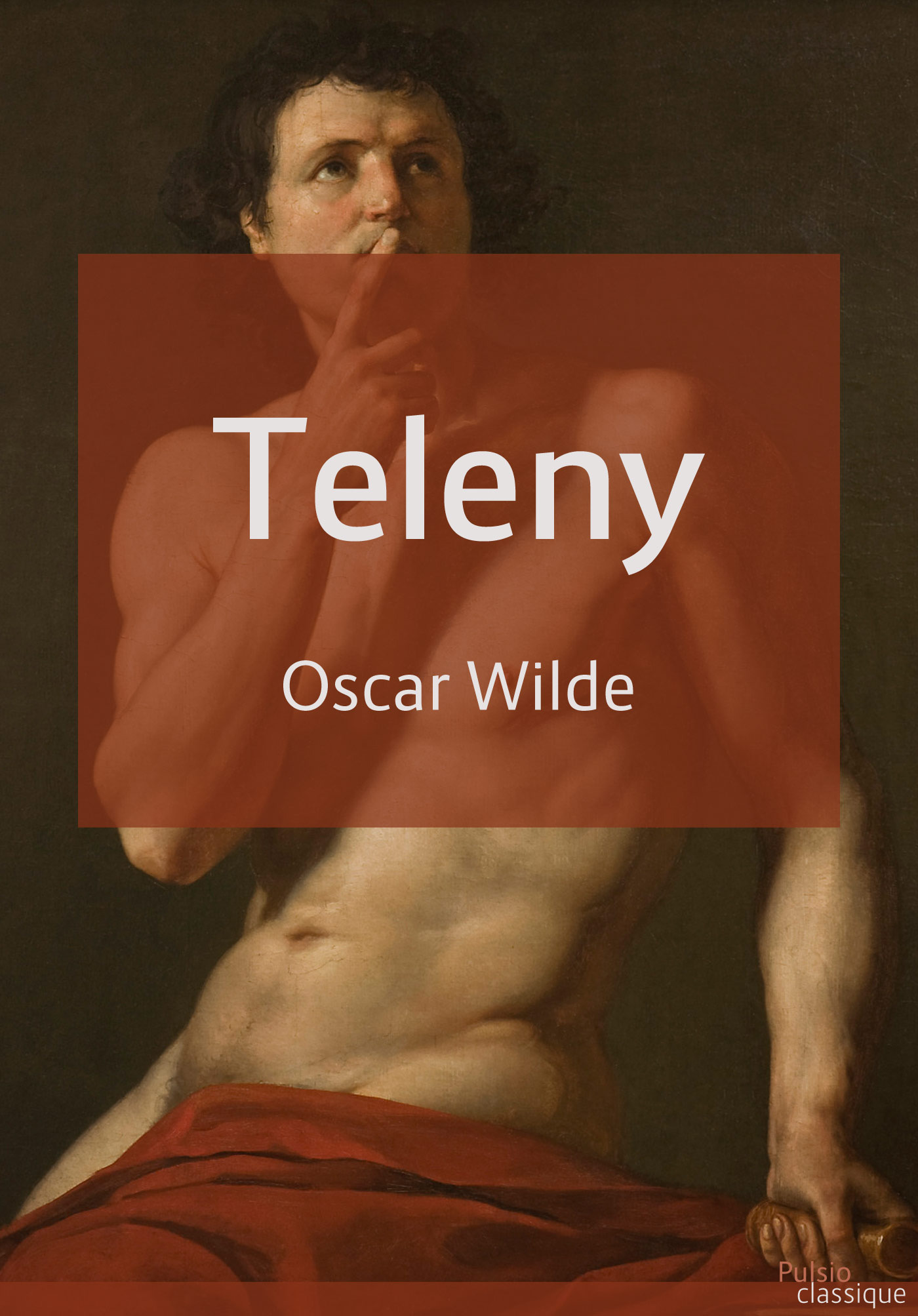 ebook cover of Teleny, by Oscar Wilde