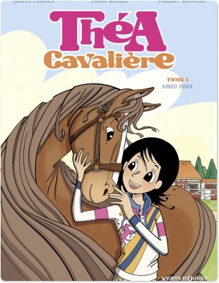 ebook cover of Théa cavalière - Tome 01, by Thierry Nouveau, Judith Peignen, Emma Schulz