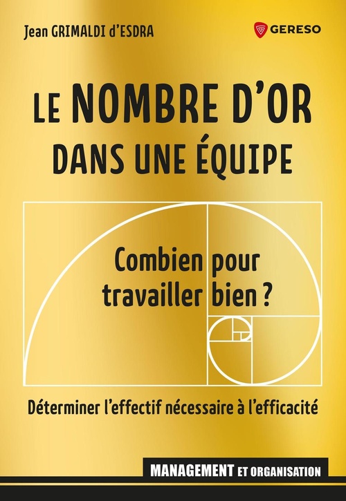 ebook cover of Le nombre d'or dans une équipe, by Jean Grimaldi d'Esdra