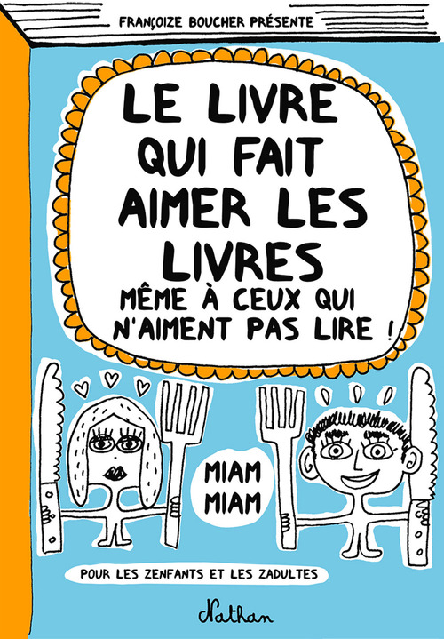 Couverture ebook de Le livre qui fait aimer les livres, de Françoize Boucher