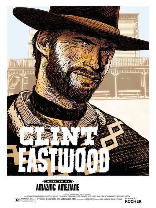ebook cover of Clint Eastwood, by Amazing Ameziane