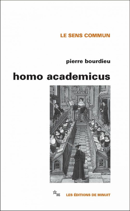 ebook cover of Homo academicus, by Pierre Bourdieu