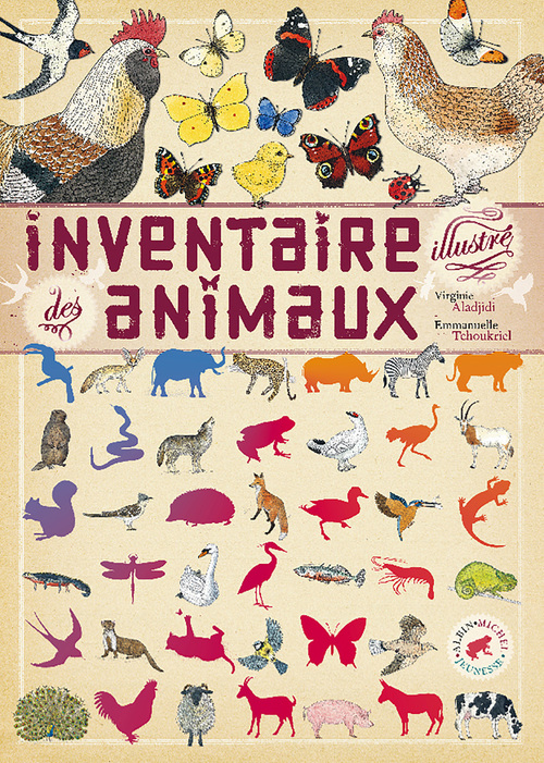 ebook cover of Inventaire illustré des animaux, by Virginie Aladjidi, Emmanuelle Tchoukriel
