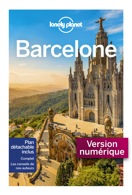 Couverture ebook de Barcelone City Guide 12ed, de Lonely planet eng
