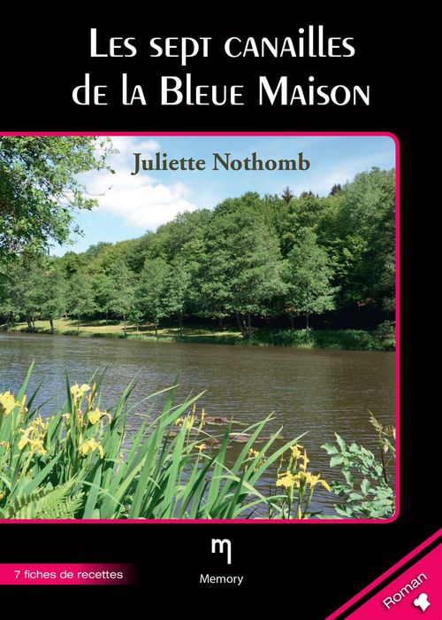 Couverture ebook de Les sept canailles de la Bleue Maison, de Juliette Nothomb