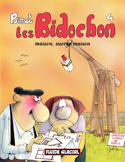 ebook cover of Les Bidochon T.4 maison, sucrée maison, by Christian Binet
