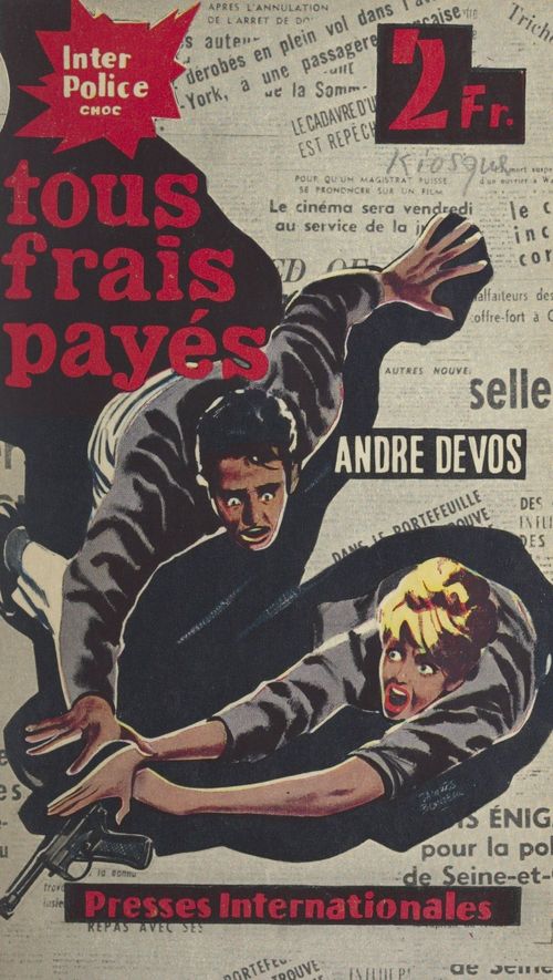 Couverture ebook de Tous frais payés, de Andre De Vos