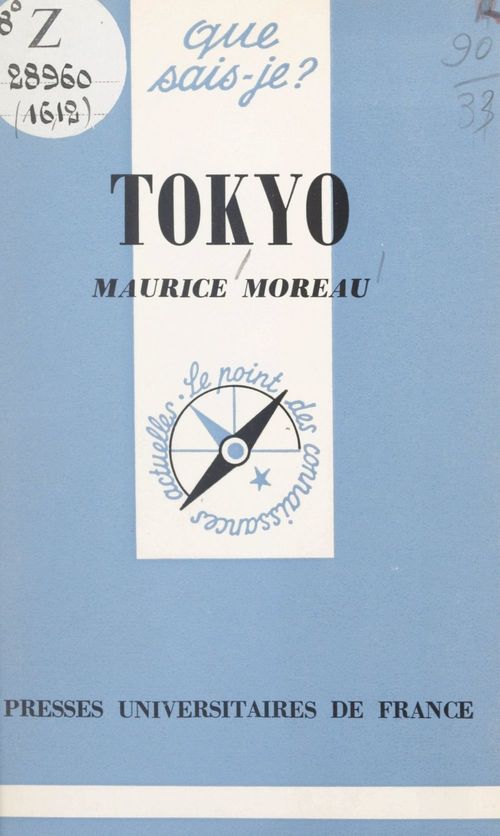ebook cover of Tokyo, by Maurice Moreau