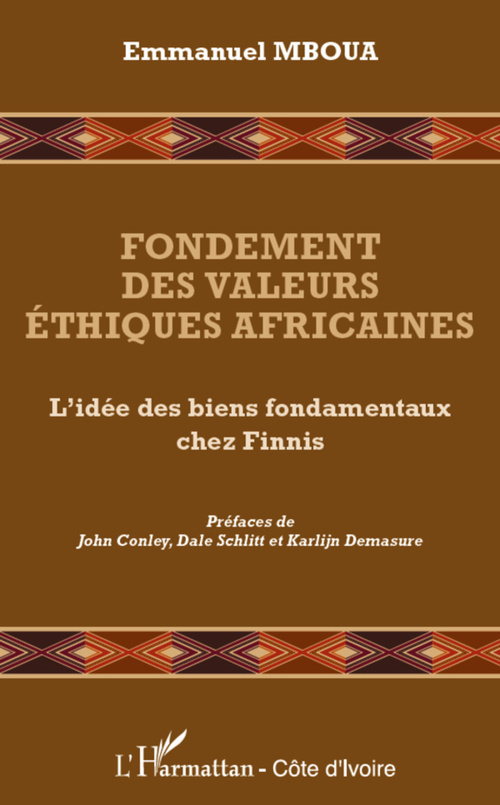 ebook cover of Fondement des valeurs éthiques africaines, by Emmanuel Mboua