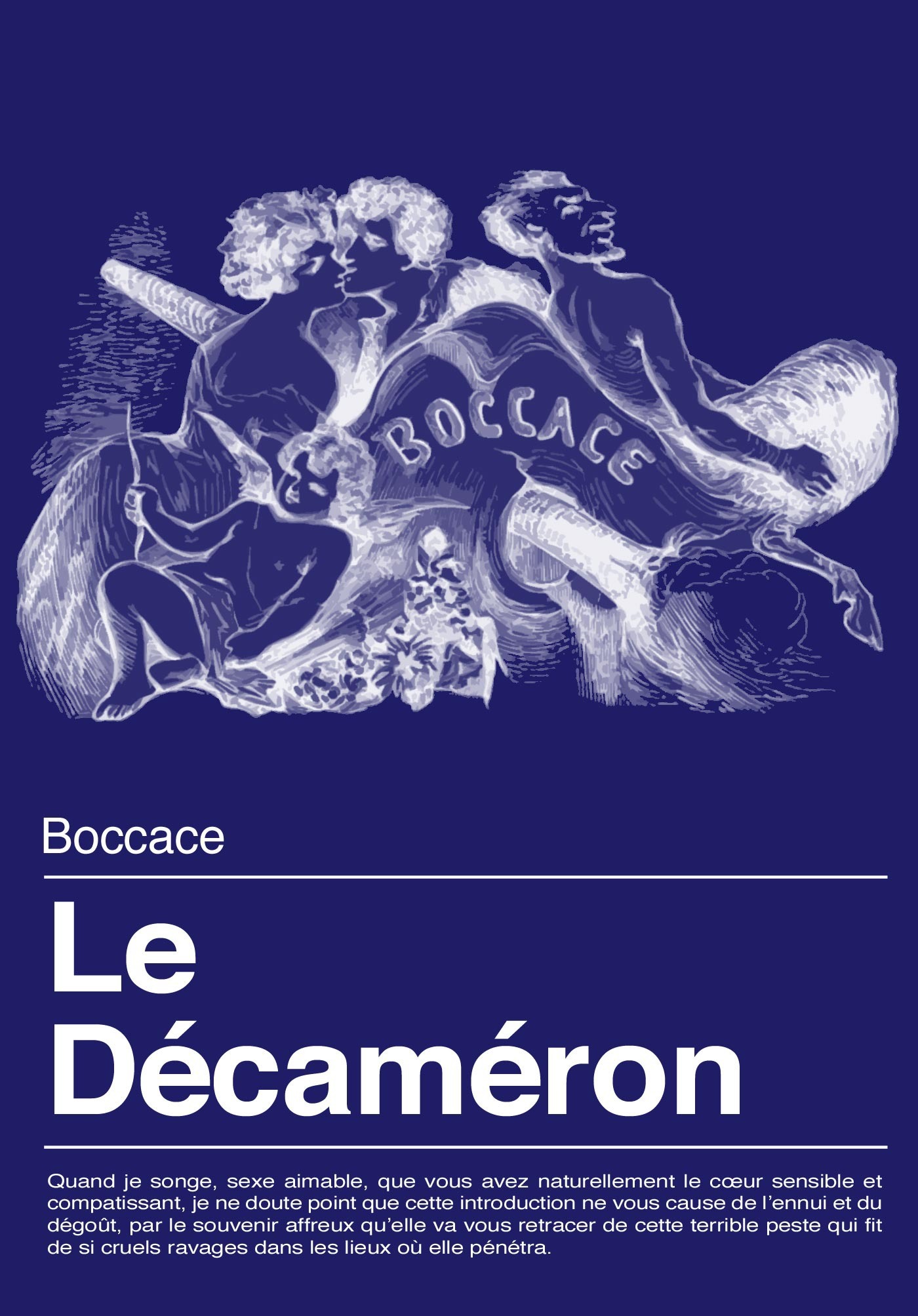 Couverture ebook de Le Décaméron, de Jean Boccace