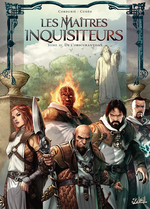 Couverture ebook de Les Maîtres inquisiteurs T12 - De l'obscurantisme, de Sylvain Cordurie