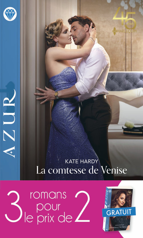 Couverture ebook de Pack Azur 3 pour 2 Février 2023, de Kate Hardy, Anne Mather, Cara Colter