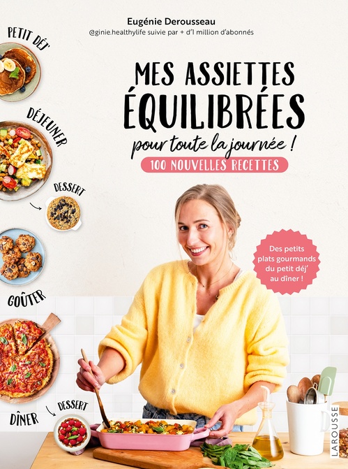 ebook cover of Mes assiettes équilibrées pour toute la journée, by Eugénie Derousseau