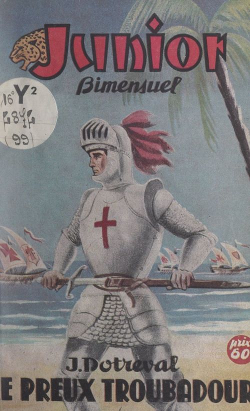 ebook cover of Le preux troubadour, by Jehan Dotreval