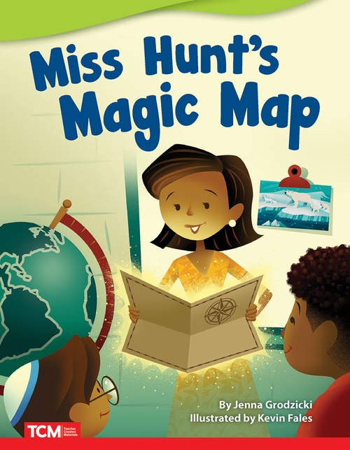 ebook cover of Miss Hunt's Magic Map ebook, by Jenna Grodzicki