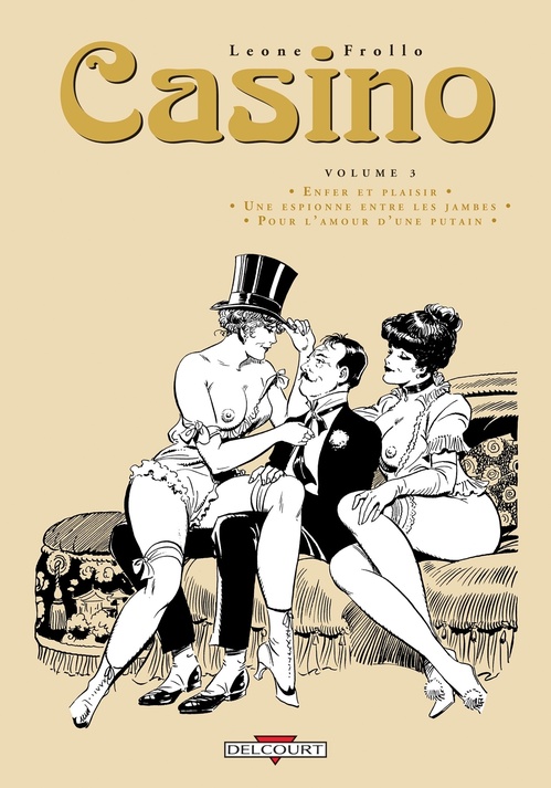ebook cover of Casino T03, by Rubino Ventura, Léone Frollo