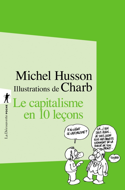 ebook cover of Le capitalisme en 10 leçons, by Michel Husson, Charb