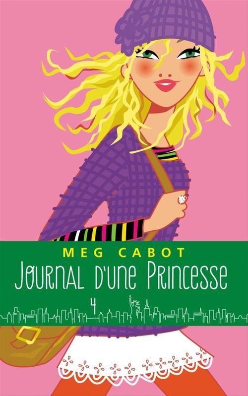 Couverture ebook de Journal d'une Princesse - Tome 4 - Paillettes et courbette, de Meg Cabot