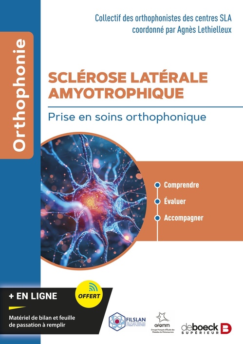 Couverture ebook de Sclérose latérale amyotrophique, de Agnès Lethielleux