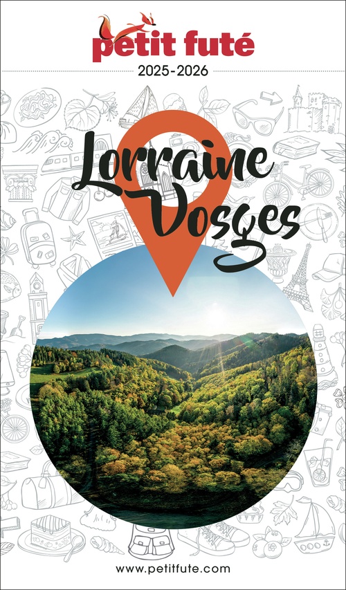 ebook cover of Guide Lorraine - Vosges 2025 Petit Futé, by Collectif