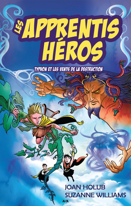 Couverture ebook de Typhon et les vents de la destruction, de Joan Holub, Suzanne Williams