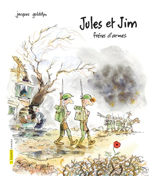 ebook cover of Jules et Jim, frères d'armes, by Jacques Goldstyn