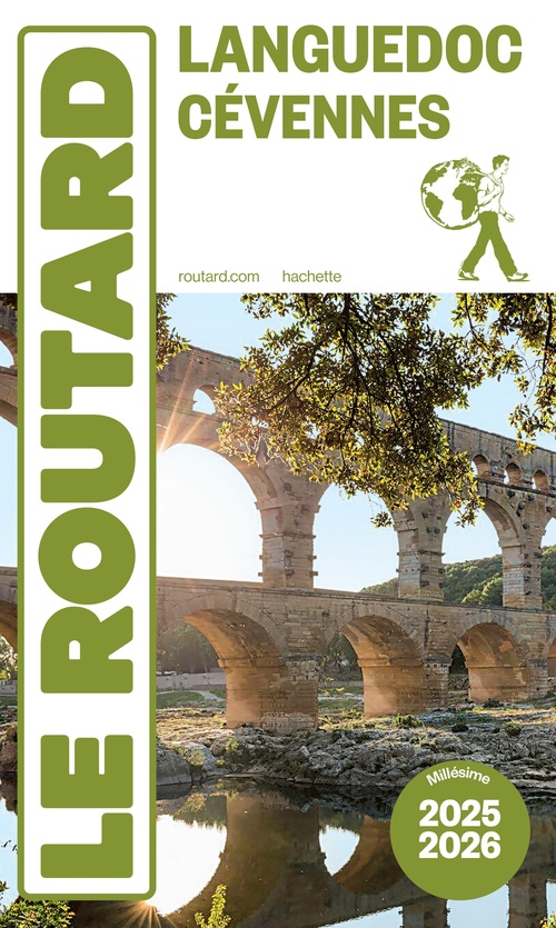Couverture ebook de Guide du Routard Languedoc Cévennes 2025/26, de Collectif