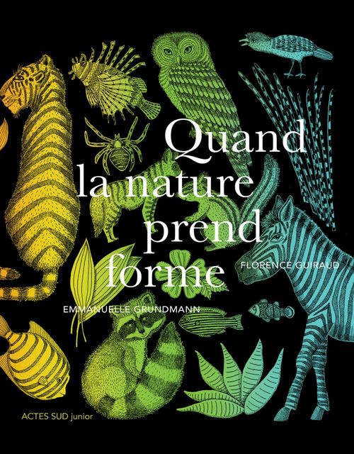 Couverture ebook de Quand la nature prend forme, de Emmanuelle Grundmann
