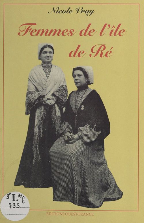 Couverture ebook de Femmes de l'île de Ré, de Nicole Vray