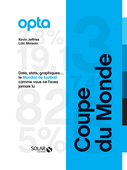 Couverture ebook de OPTA Coupe du monde, de Kevin Jeffries, Loïc Moreau