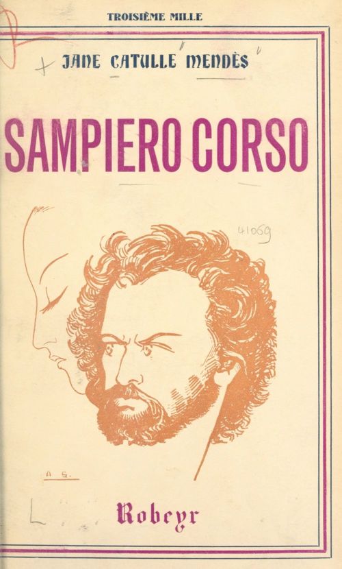 ebook cover of Sampiero Corso (1498-1567), by Jane Catulle-Mendes