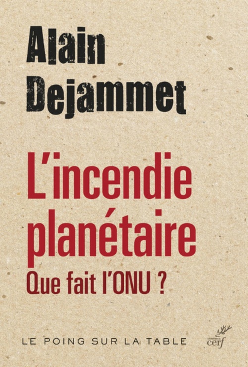 Couverture ebook de L'INCENDIE PLANÉTAIRE, de Alain Dejammet