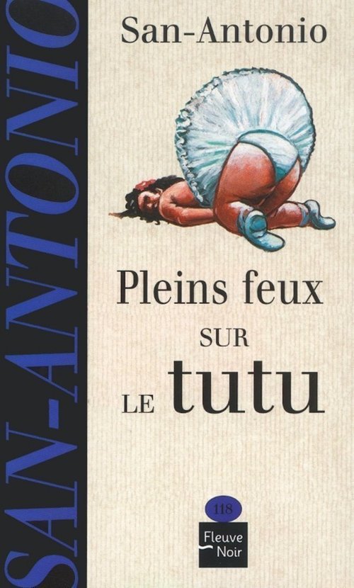 Couverture ebook de Pleins feux sur le tutu, de San-Antonio