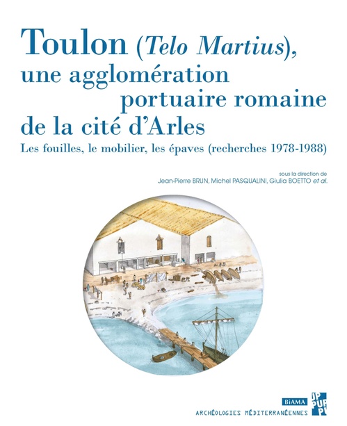 ebook cover of Toulon (Telo Martius), une agglomération portuaire romaine de la cité d´Arles, by