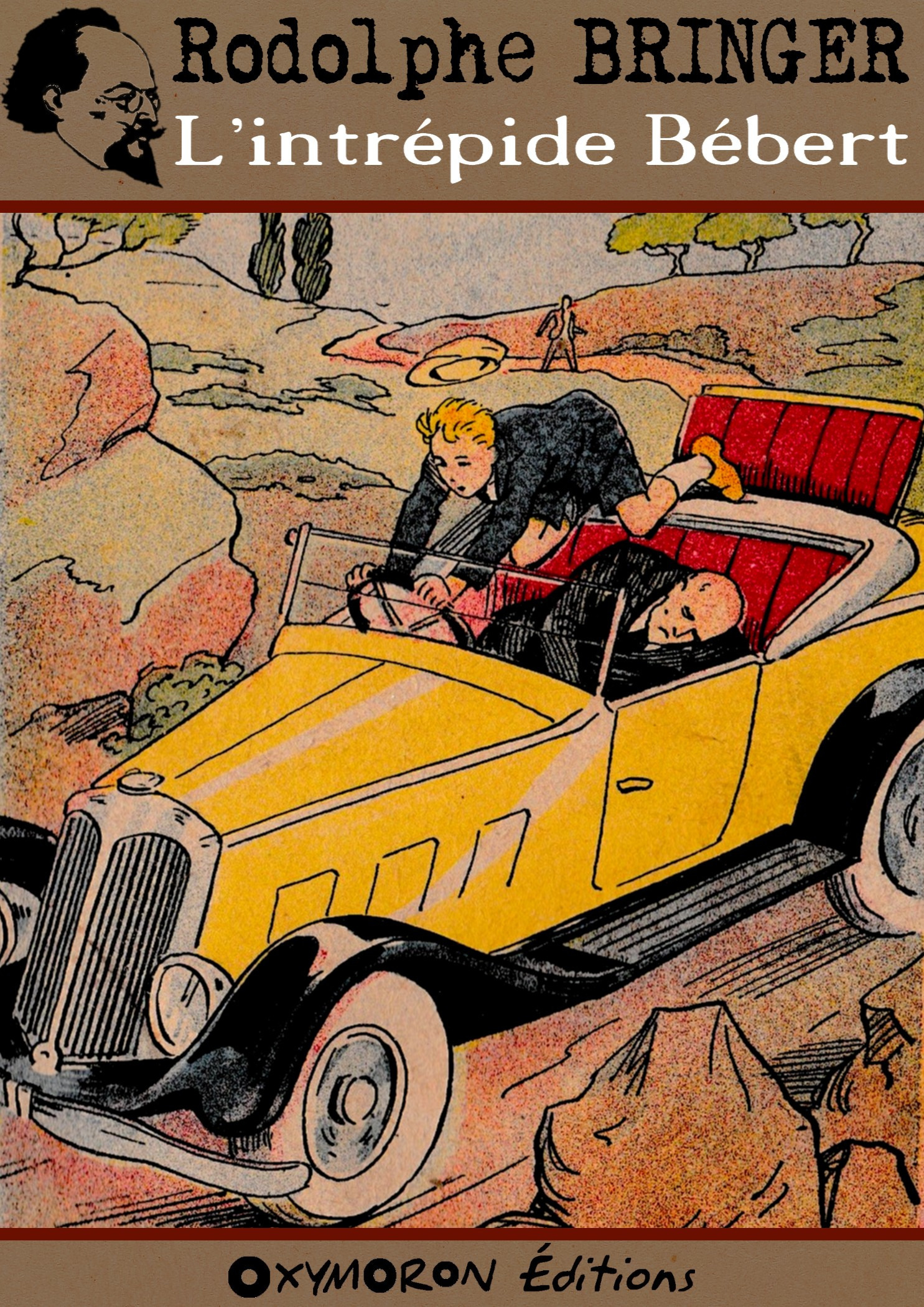 Couverture ebook de L'intrépide Bébert, de Rodolphe Bringer